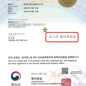 강남 청담 코비후성반흔 구진성흉터 레이저 치료법 특허청 등록!(피부과전문의 닥터라이언)